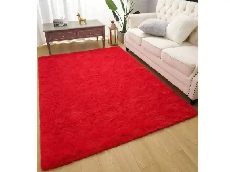 Alfombra Tapete Peludo Peluche Grande | 200×150cm