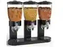 Dispensador De Cereal Triple Recipiente De Cocina