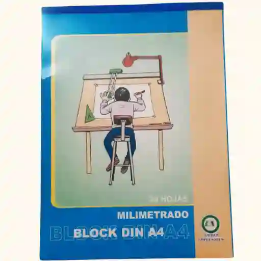 Block Milimetrado Din A4