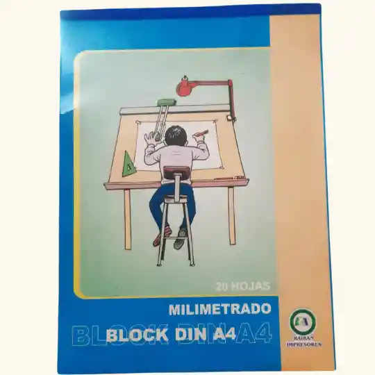 Block Milimetrado Din A4