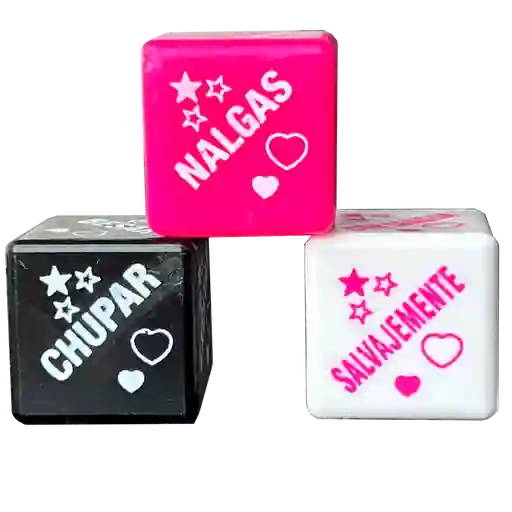 Dados Sexuales X 3 Agarra -nalgas - Chupa - Salvajemente