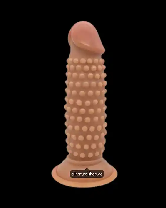 Dildo Texturizado Con Ventosa 14cm