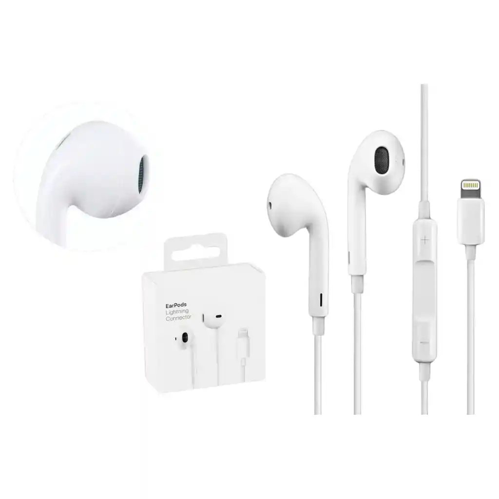 Audifonos Earpods Conector Ligthning (iphone)