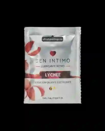 Lubricante Caliente Electrizante Lychee Sen Íntimo 7ml