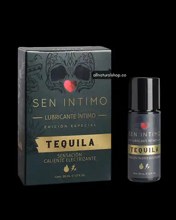 Lubricante Caliente Electrizante Tequila Edición Especial Sen Íntimo 30ml