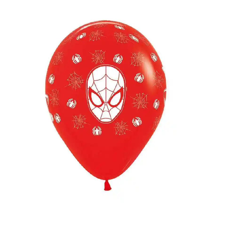 Globo De Spider-man R12x10 Und