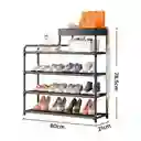 Organizador Multifuncional Rack Recibidor Zapatero 5 Niveles