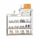 Organizador Multifuncional Rack Recibidor Zapatero 5 Niveles