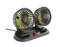 Mini Ventilador Doble Refrigerante Para Auto