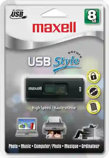 Memoria Usb Maxell 8 Gb