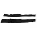 Kit X2 Straps Levantamiento Pesas Correas Gimnasio Crossfit Negro Amarres