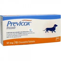 Previcox 57mg (blíster X 10 Tabletas)