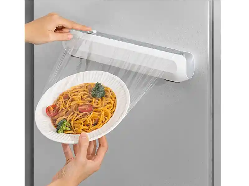 Dispensador Magnetico De Plastico Peliculas Protectora Alimentos