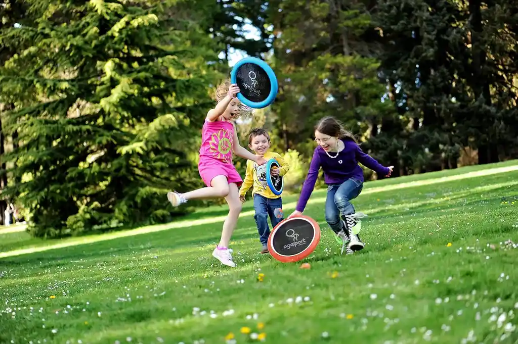 Raquetas Y Frisbee 2 En 1 Gigante Jumbo Pelota Niños Familia