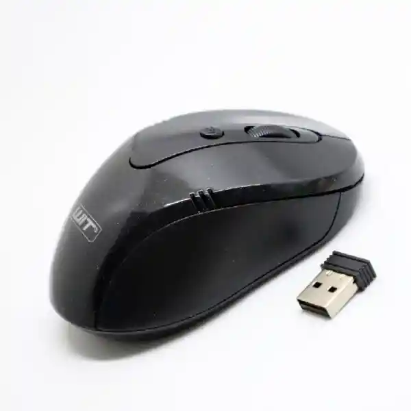 Mouse Inalambrico Negro Mi-1500