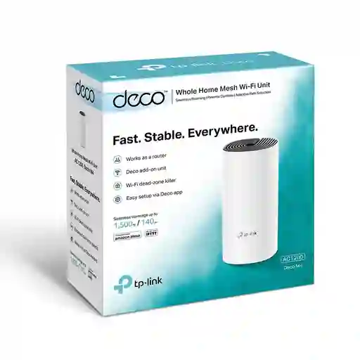Sistema Wifi En Malla Ac1200 Gigabit, Tp-link Deco M4 (1-pack)