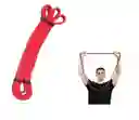 Banda Elástica Roja 15-35 Lb Resistencia Fitness Entrenamiento Fuerza Cuerda De Tracción Muscular