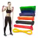 Banda Elástica Roja 15-35 Lb Resistencia Fitness Entrenamiento Fuerza Cuerda De Tracción Muscular