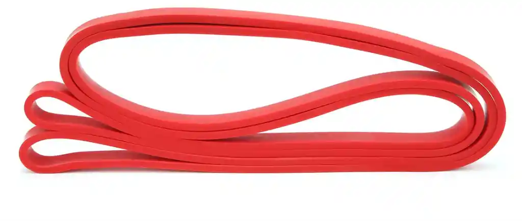 Banda Elástica Roja 15-35 Lb Resistencia Fitness Entrenamiento Fuerza Cuerda De Tracción Muscular