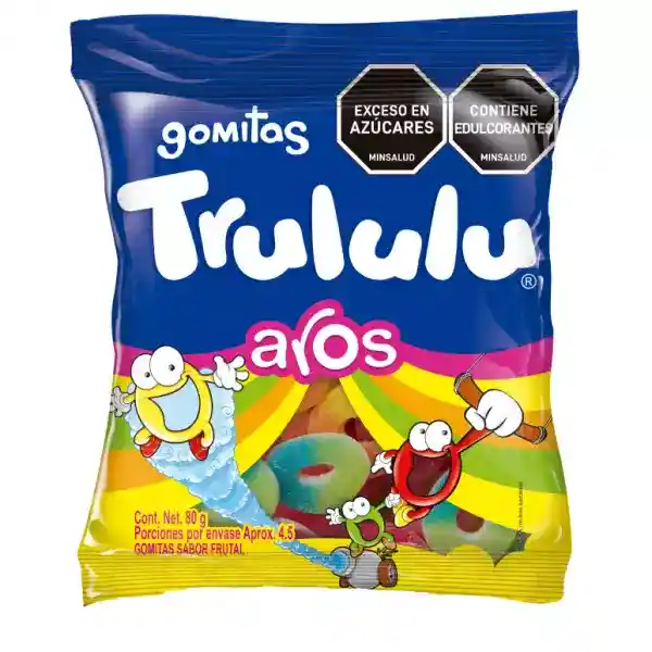 Gomas Trululu Dinosaurios X90gr