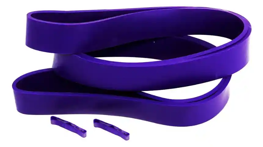 Banda Elástica Morada 35/85 Lb Tensión Crossfit Fisioterapia Tonifica Incrementa Masa Tren Inf-sup
