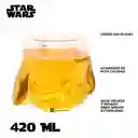 Vaso Cervecero Vidrio Darth Vader 3d Star Wars Vidrio 420ml