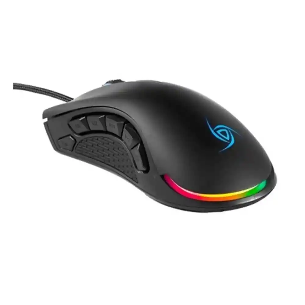 Mouse Gamer Vsg Cyborg | Con Botones Laterales Intercambiables | 5000dpi