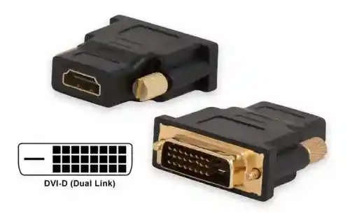 Convertidor De Video Dvi-d 24+1 Pines Digital A Hdmi Hd 1080p