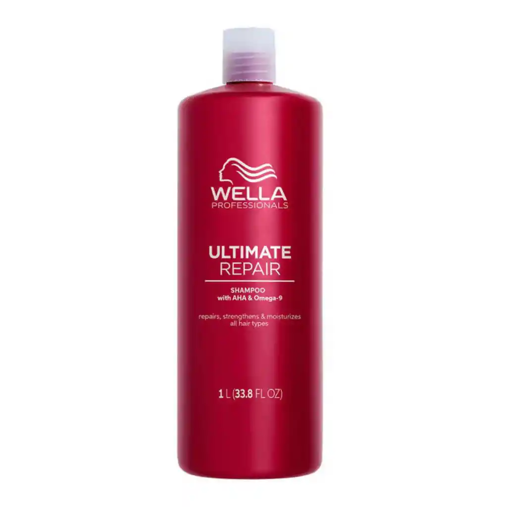 Kit Wella Ultimate Repair - Shampoo Litro - Acondicionador - Termoprotector