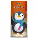 Juguete Niñas Set De Arte Y Manualidades Pingüino Tejidos