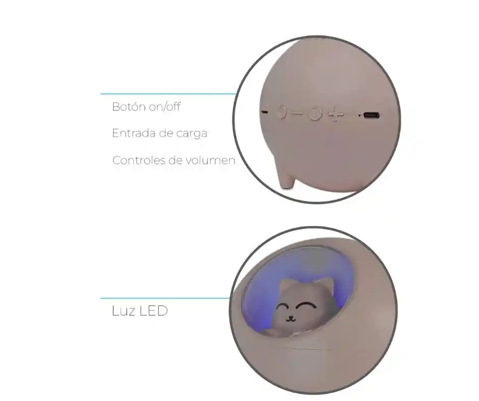 Parlante Mini Altavoz Portátil Para Niños