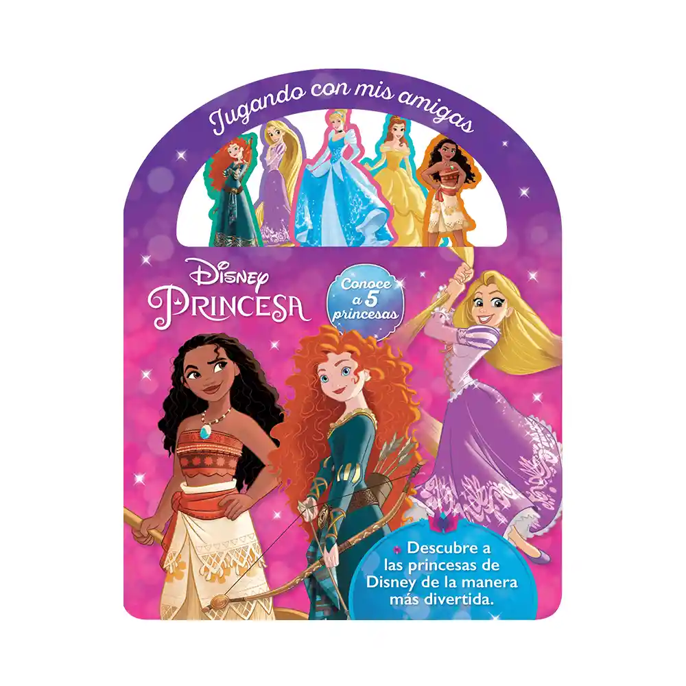 Libro Jugando Con Mis Amigos -disney Princess