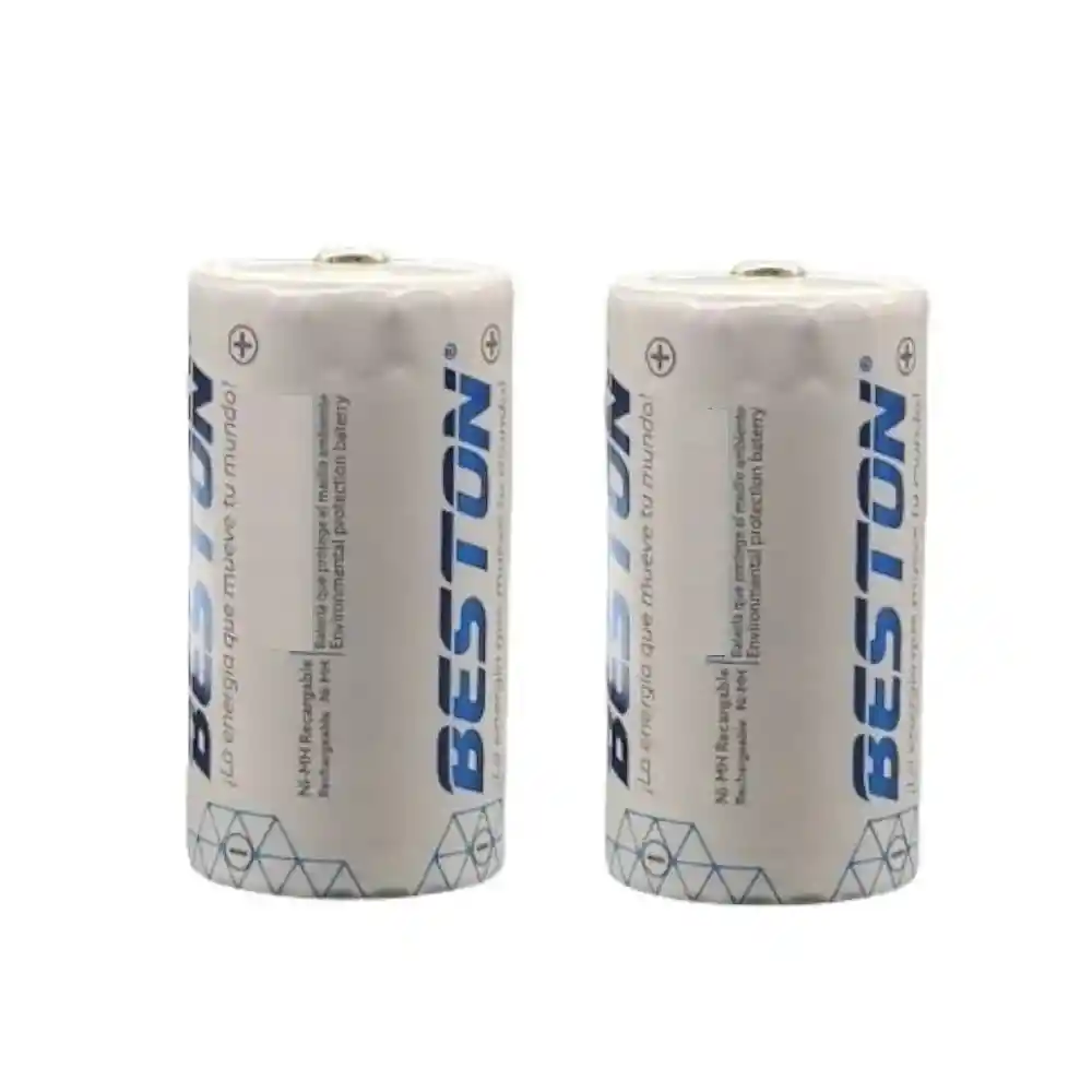 Pilas Beston Tipo D X2 4000 Mah 1.2v | Pila Grande