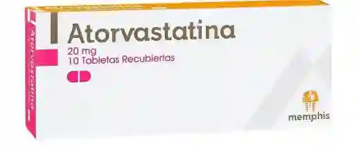 Atorvastatina 20 Mg Caja X 10