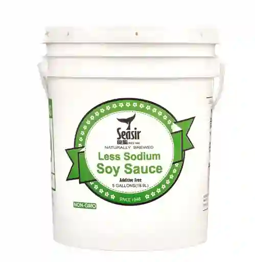 Salsa De Soya Less Seasir X 5 Gl