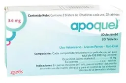 Apoquel 3.6 Mg * 10 Tabletas