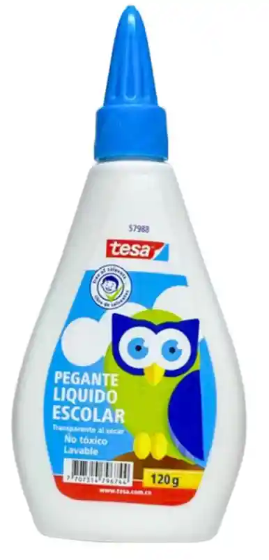 Pegante Liquido Escolar - 120gr Tesa