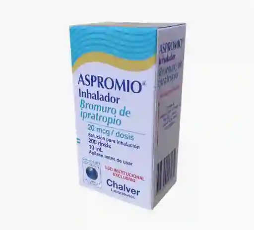Aspromio Bromuro De Ipratropio 20 Mcg/ 200 Dosis 10ml