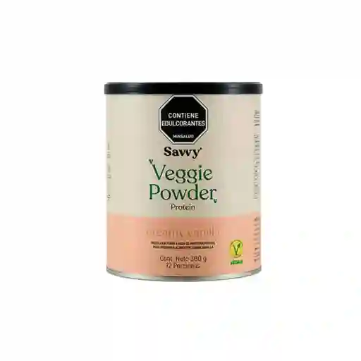 Veggie Powder Protein Creamy Vanilla360 Gr Savvy