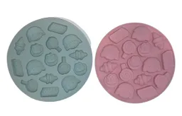 Moldes Cuadrados Pequeños Para Dulces, Moldes De Arcilla Para Galletas, Mini Mol