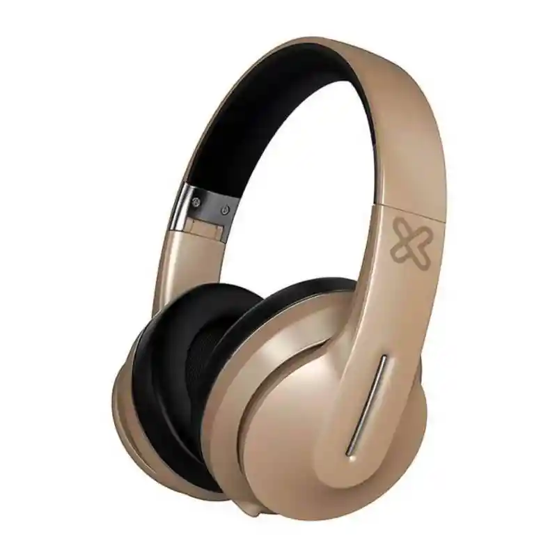 Audífonos Diadema Bluetooth Klip Xtreme Funk 18hrs Bass Dorado