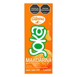 Soka Bebida Jugo Fruta Mandarina