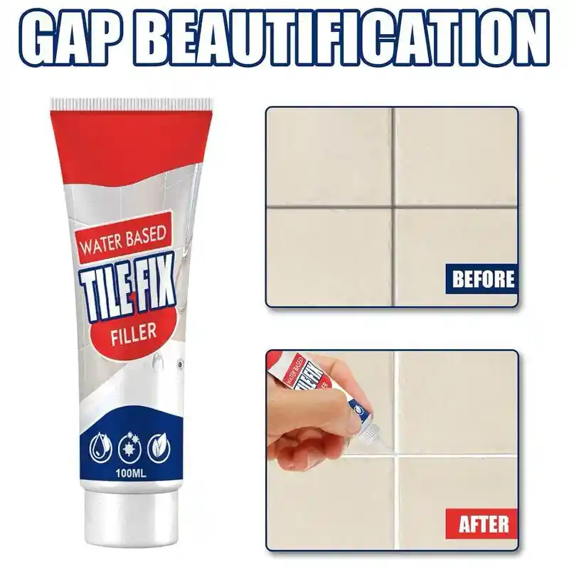 Pegamento Sellador Impermeable Reparador De Imperfecciones Para Azulejos