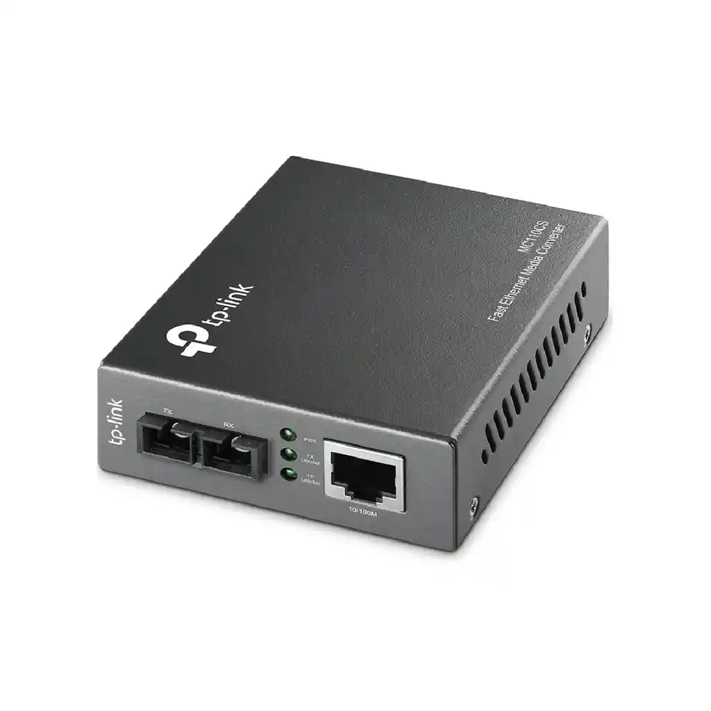 Tp-link Mc110cs Convertidor Multimodo Fibra Rj45 10/100mbps