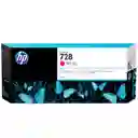 Cartucho De Tinta Hp 728 Magenta Desingjet Ink 300ml