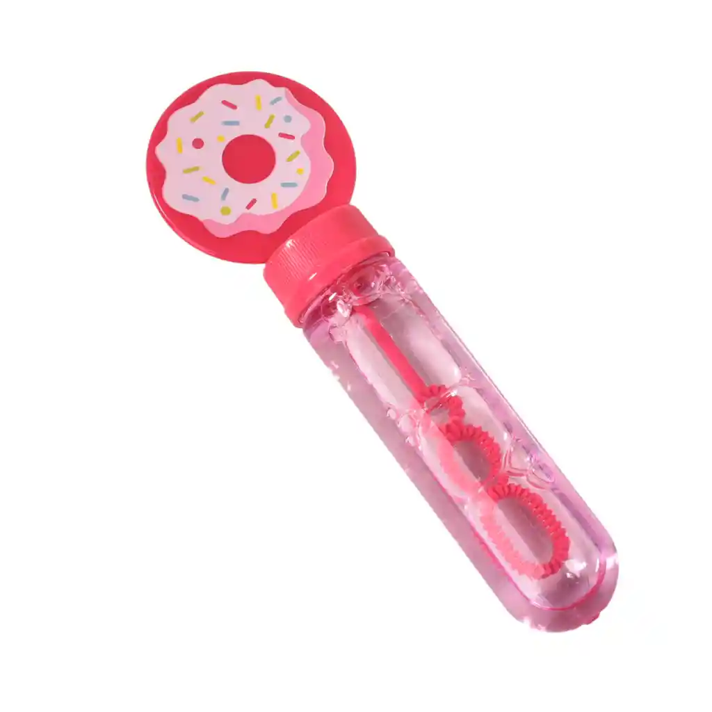 Burbujero Pequeño Forma De Donnas X 3 Unidades Juguete Niña Niño