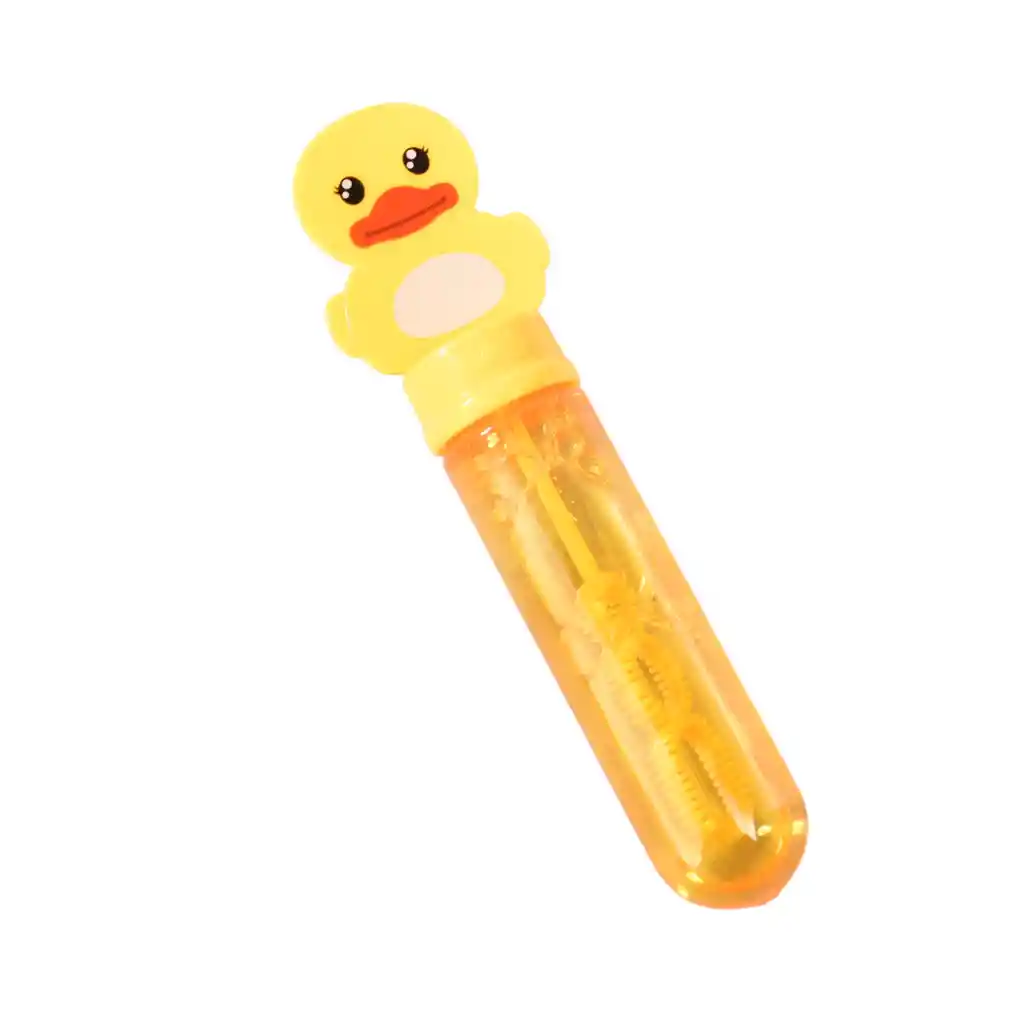 Burbujero Pequeño Forma De Pato X 3 Unidades Juguete Niña Niño