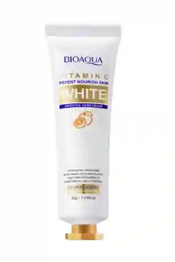 Crema Manos Aclar Vitamin C White Bioaqua 30gr