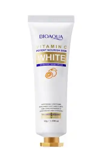 Crema Manos Aclar Vitamin C White Bioaqua 30gr