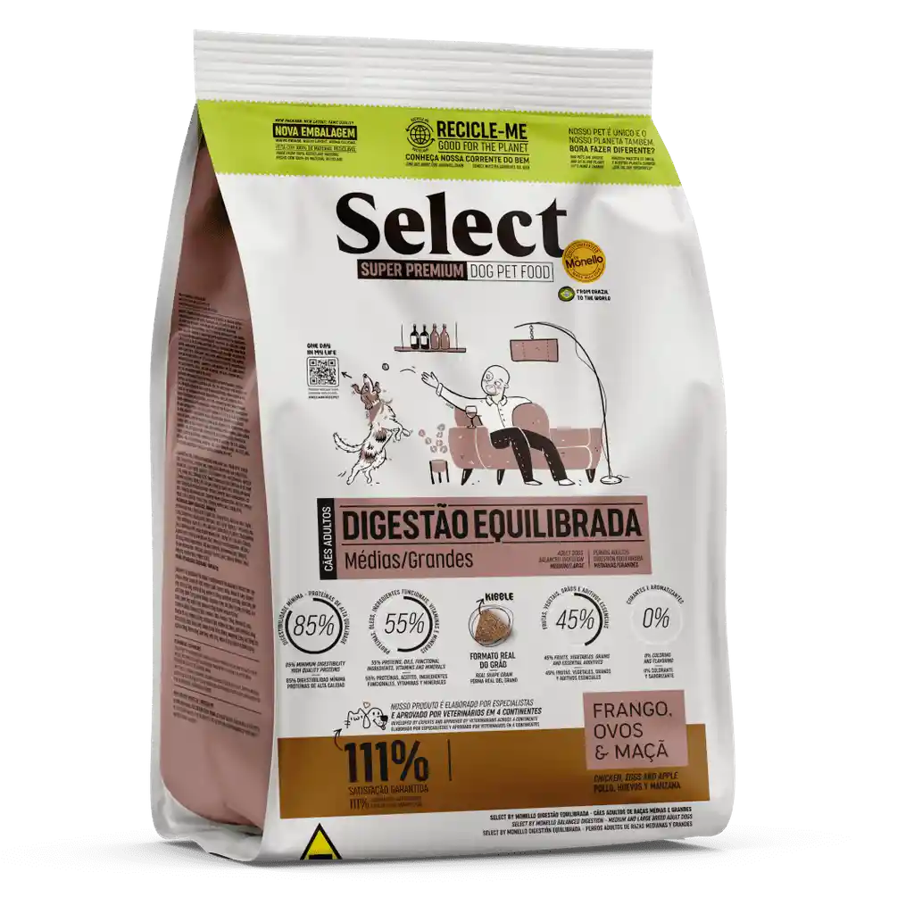 Monello Select Perro Adulto Razas Medianas 2 Kg